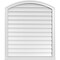Ekena Millwork Arch Top Surface Mount PVC Gable Vent: Functional, w/ 2"W x 2"P Brickmould Sill Frame, 34"W x 40"H GVPAR34X4003SF - alternate 1